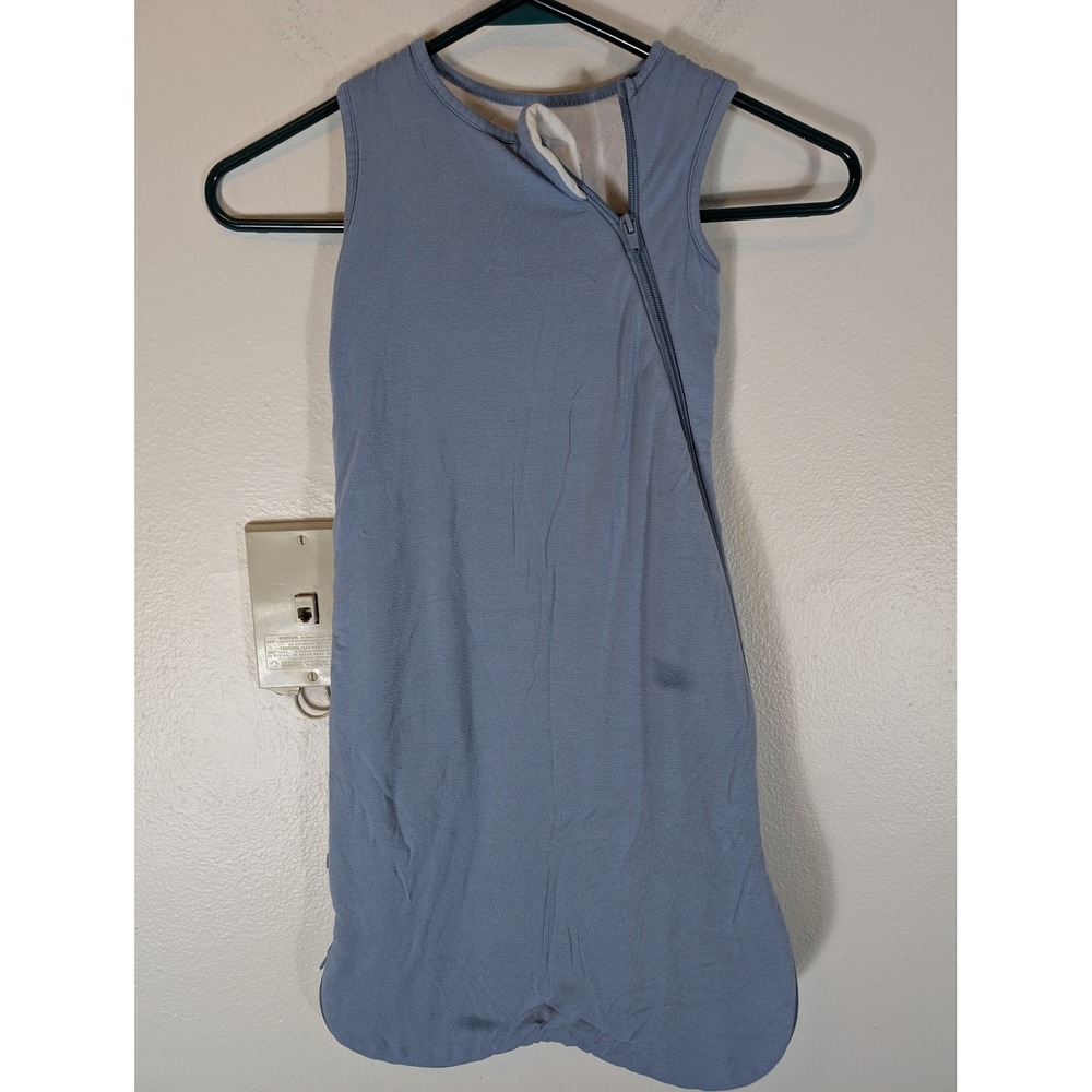 Kyte Baby Sleep Bag 1.0 TOG Size Small Blue Bamboo Rayon Wearable Blanket LOOK